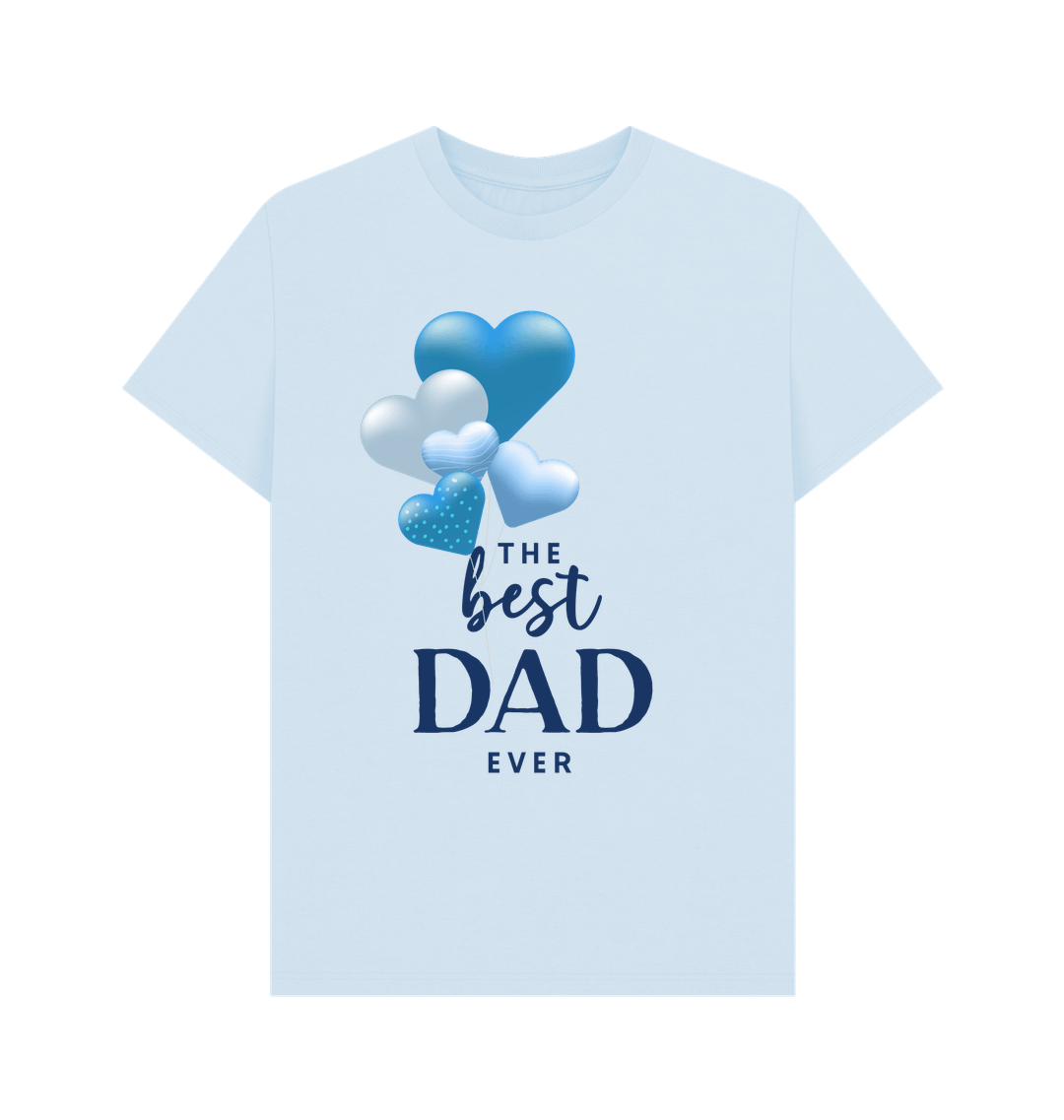 Sky Blue Printed T-shirt