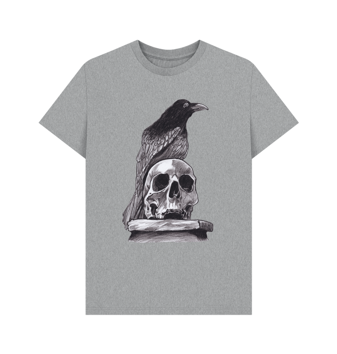 Athletic Grey Printed T-shirt