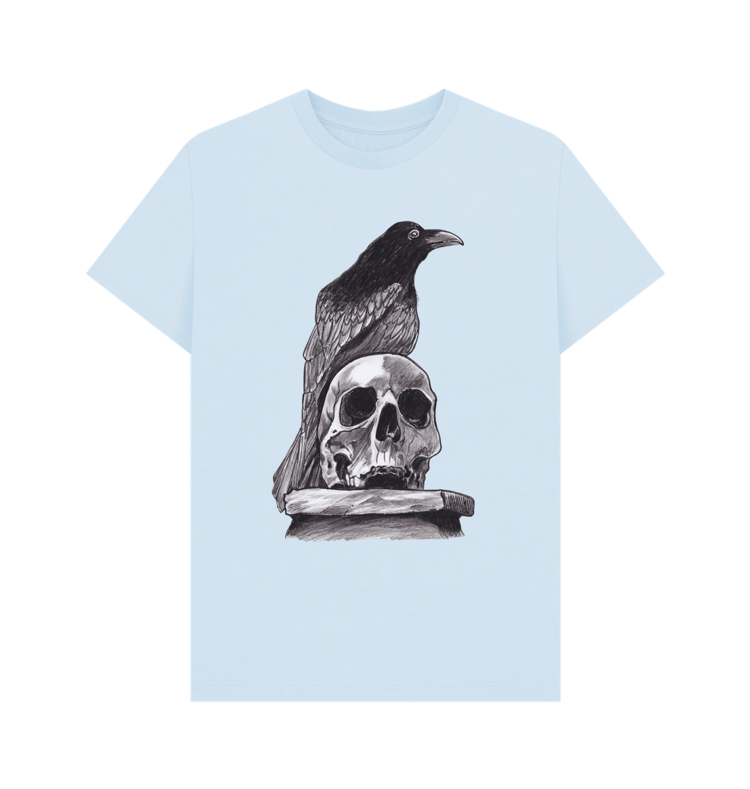 Sky Blue Printed T-shirt