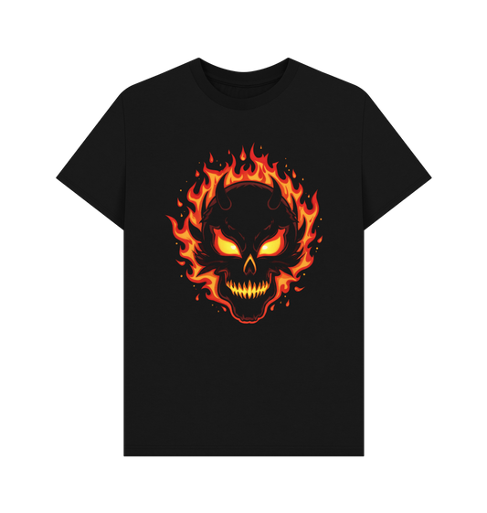 Black Printed T-shirt