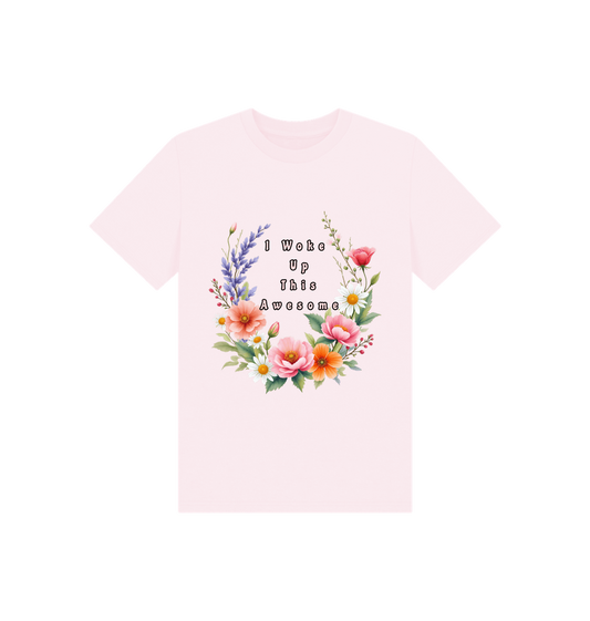 Pink Printed Kids T-Shirt