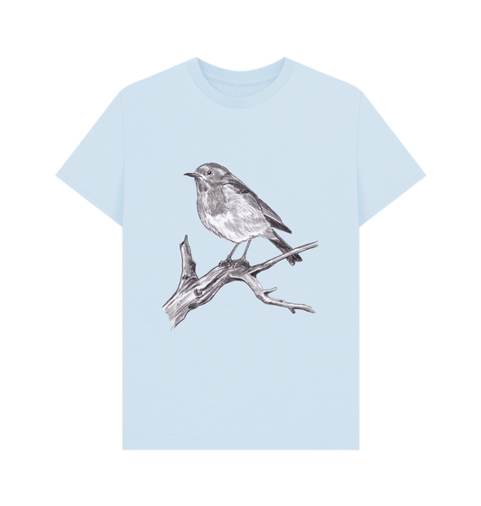 Sky Blue Printed T-shirt