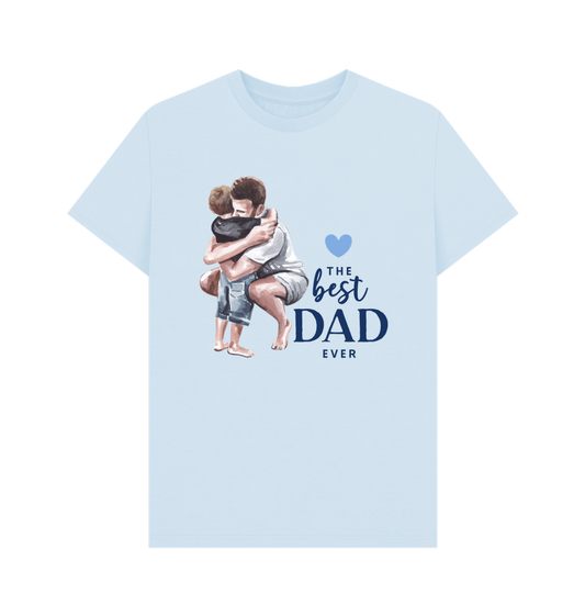Sky Blue Printed T-shirt