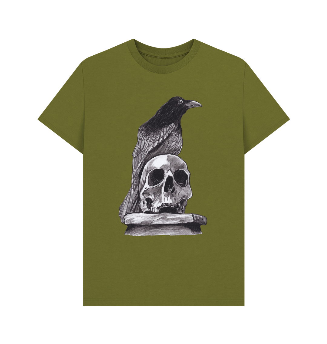 Moss Green Printed T-shirt